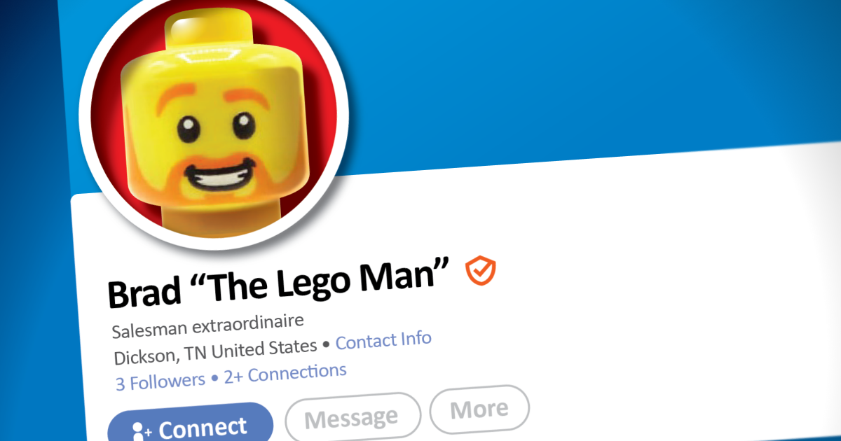 A profile photo that sends the wrong signal to employers